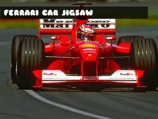 FERRARI CAR JIGSAW — play free online