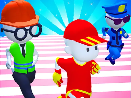 Knockout Fall Guys 3D Run – Royale Race — play free online