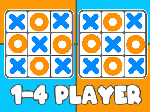 Tic Tac Toe 1-4 Player — play free online