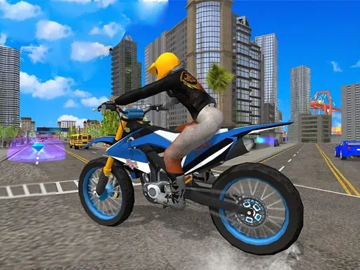 City Bike Stunt Racing — play free online