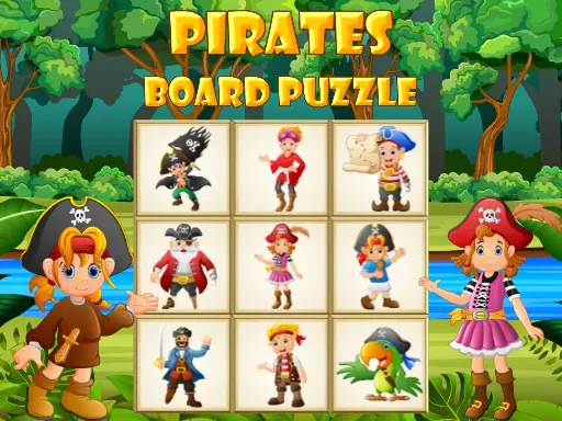 Pirates Board Puzzle — play free online