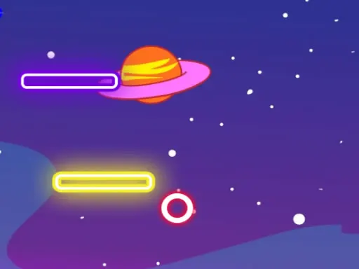Neon Space Jump — play free online