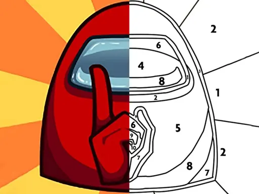 Among Us Coloring Book 1 — play free online